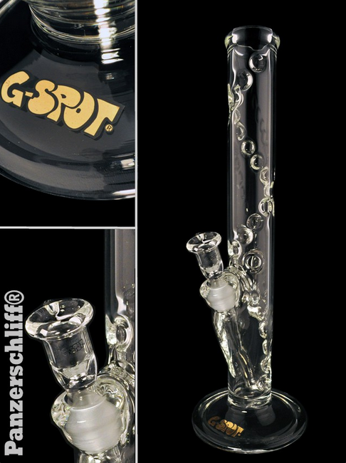 G-Spot Snake Bong 40cm 5mm 3-teilig