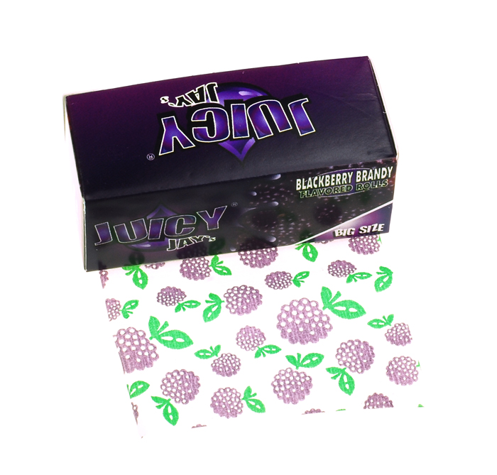 Juicy Jay's - Flavored Rolls Blackberry Brandy 5m 