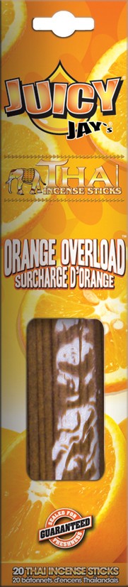 Juicy Jay's - Orange Overload - 20 Thai Incense Sticks