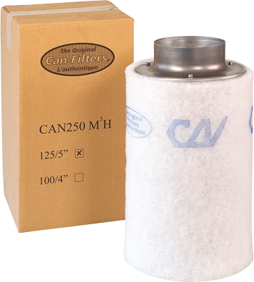 Can2600-Aktiv-Kohlefilter - 160 m3/h/125mm