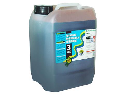 Advanced Hydroponics - Dutch Formula 3 Micro - 10L 