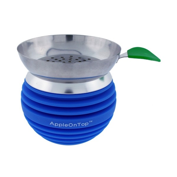 Apple on Top Tabaktopf blau