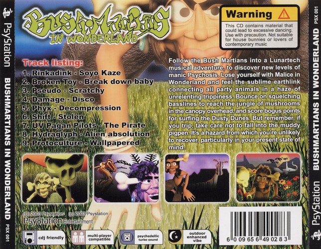 Bush Martians In Wonderland