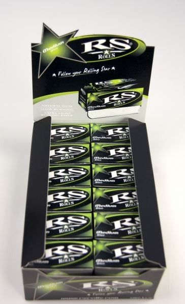 RS Rolls - size 1 1/4 Grün 