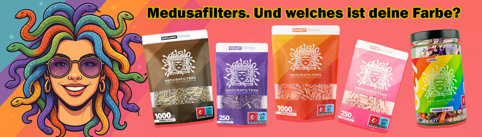 Medusafilters Aktivkohlefilter