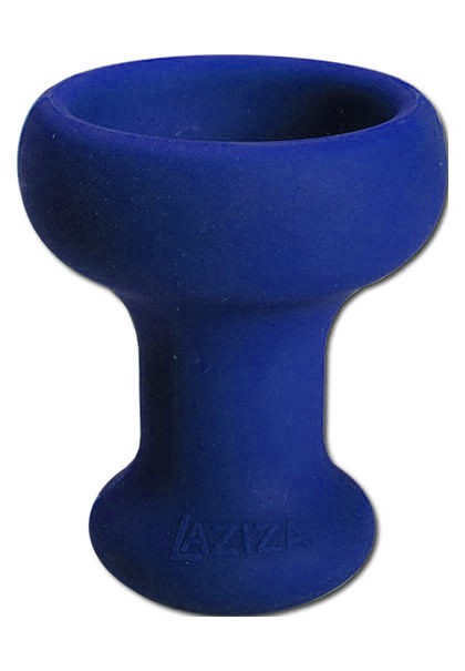 Shisha Kopf aus Silikon Blau klein