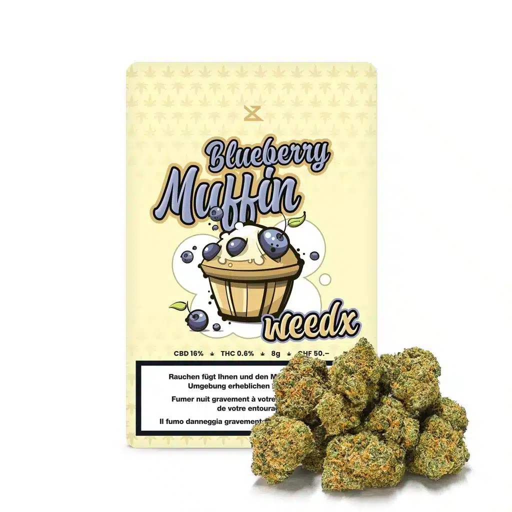 Weedx - Blueberry Muffin (Indoor) 8gr
