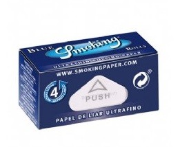 3 x Smoking Rolls King Size Blau