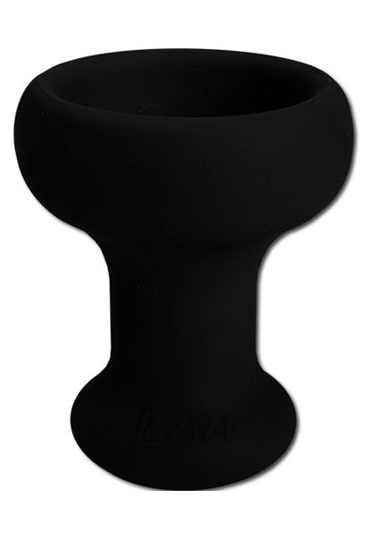 Shisha Kopf aus Silikon Schwarz klein