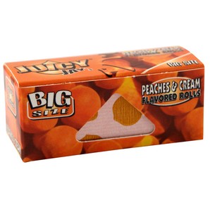 Juicy Jay's - Flavored Rolls Peaches & Cream 5m 