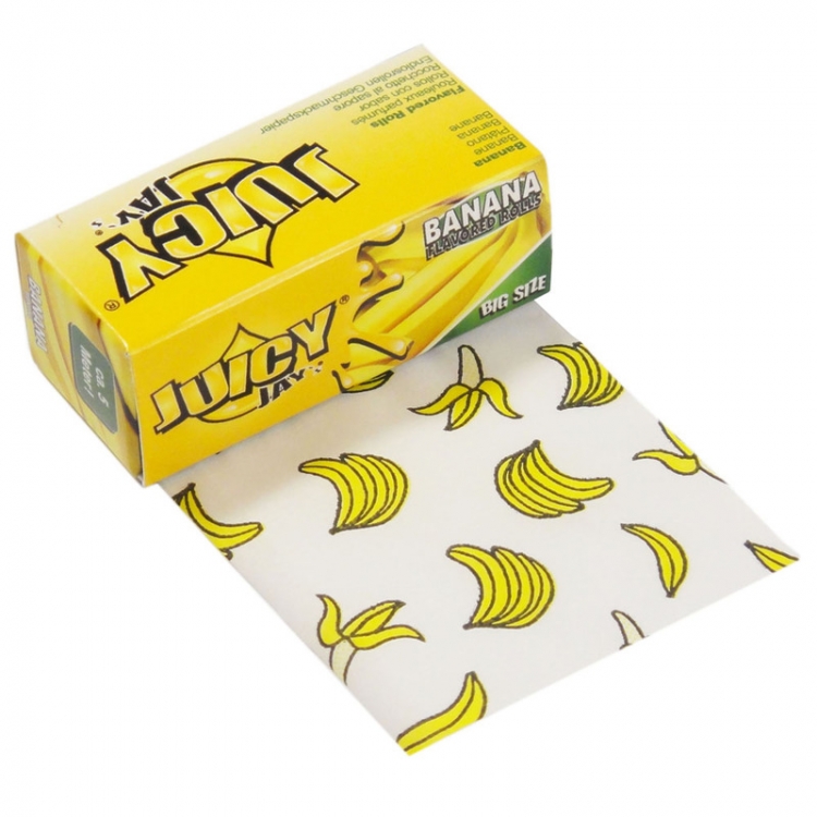 Juicy Jay's - Flavored Rolls Banana 5m 