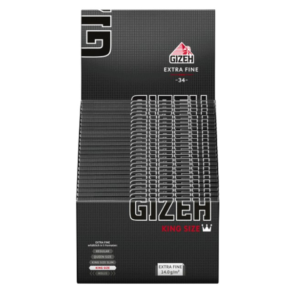 GIZEH Papers KingSize Box 50pcs