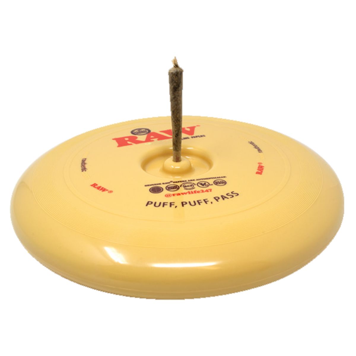 RAW Flying Disc with Cone Holder