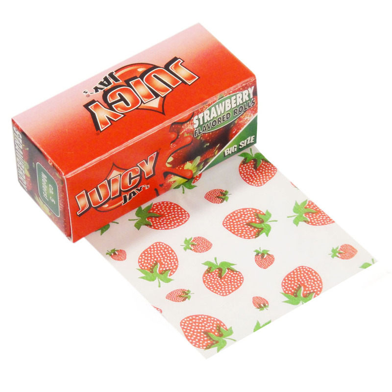 Juicy Jay's - Flavored Rolls Strawberry 5m 