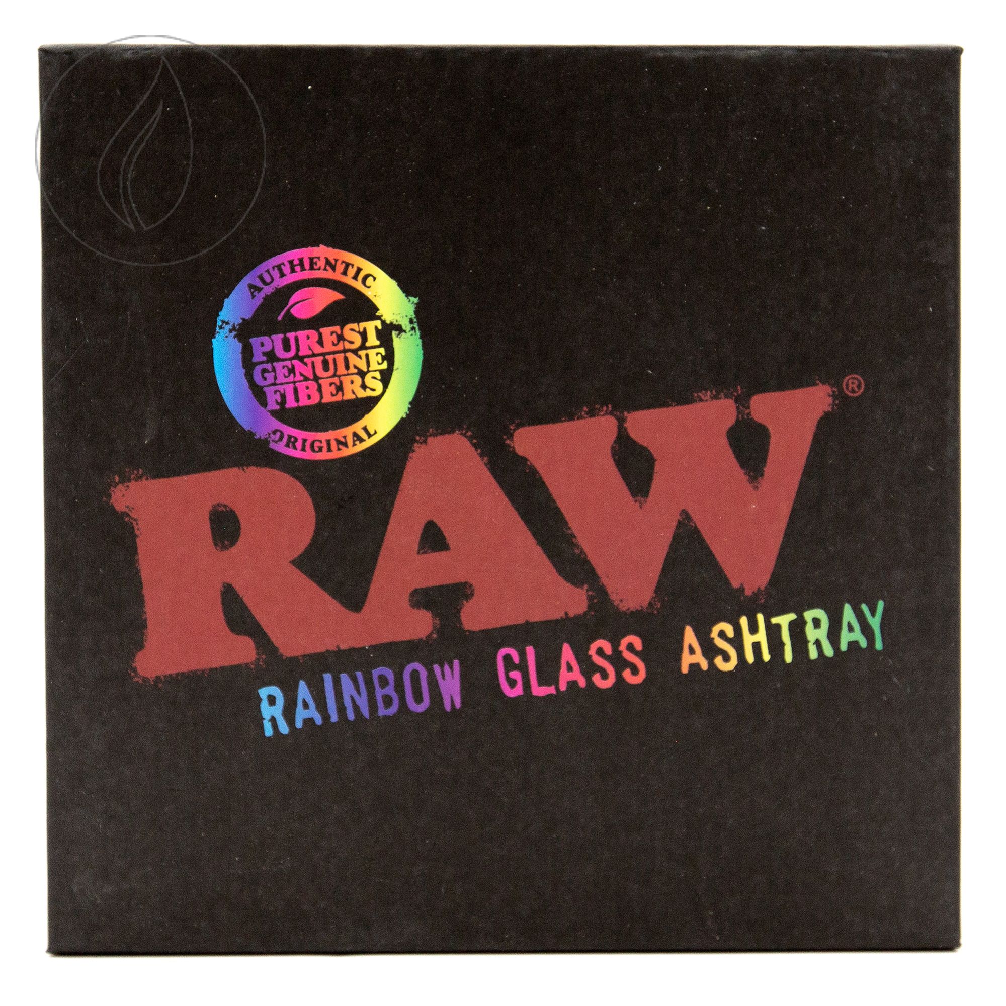 RAW Rainbow Glass Ashtray