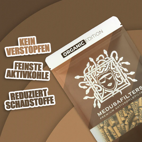 MedusaFilters - 250er Pack - Aktivkohlefilter