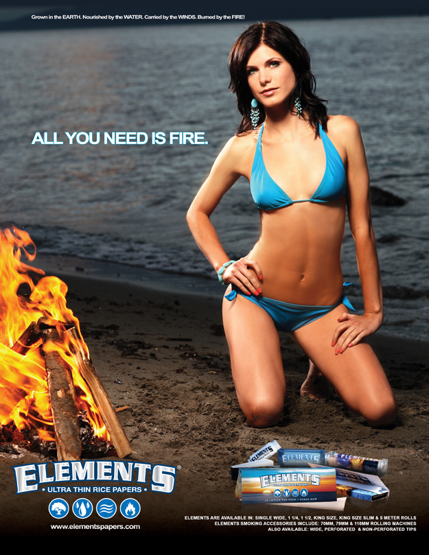 Elements Aficionado King Size Papers Tips + Rolling-Tray