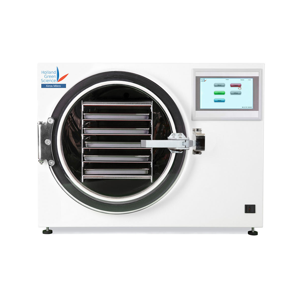 Holland Green Science Xiros Mikro Freeze Dryer + Anemos Dry Scroll Vacuum Pump