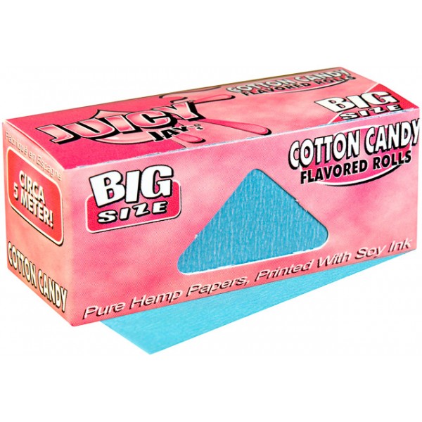 Juicy Jay's - Flavored Rolls Cotton Candy 5m 