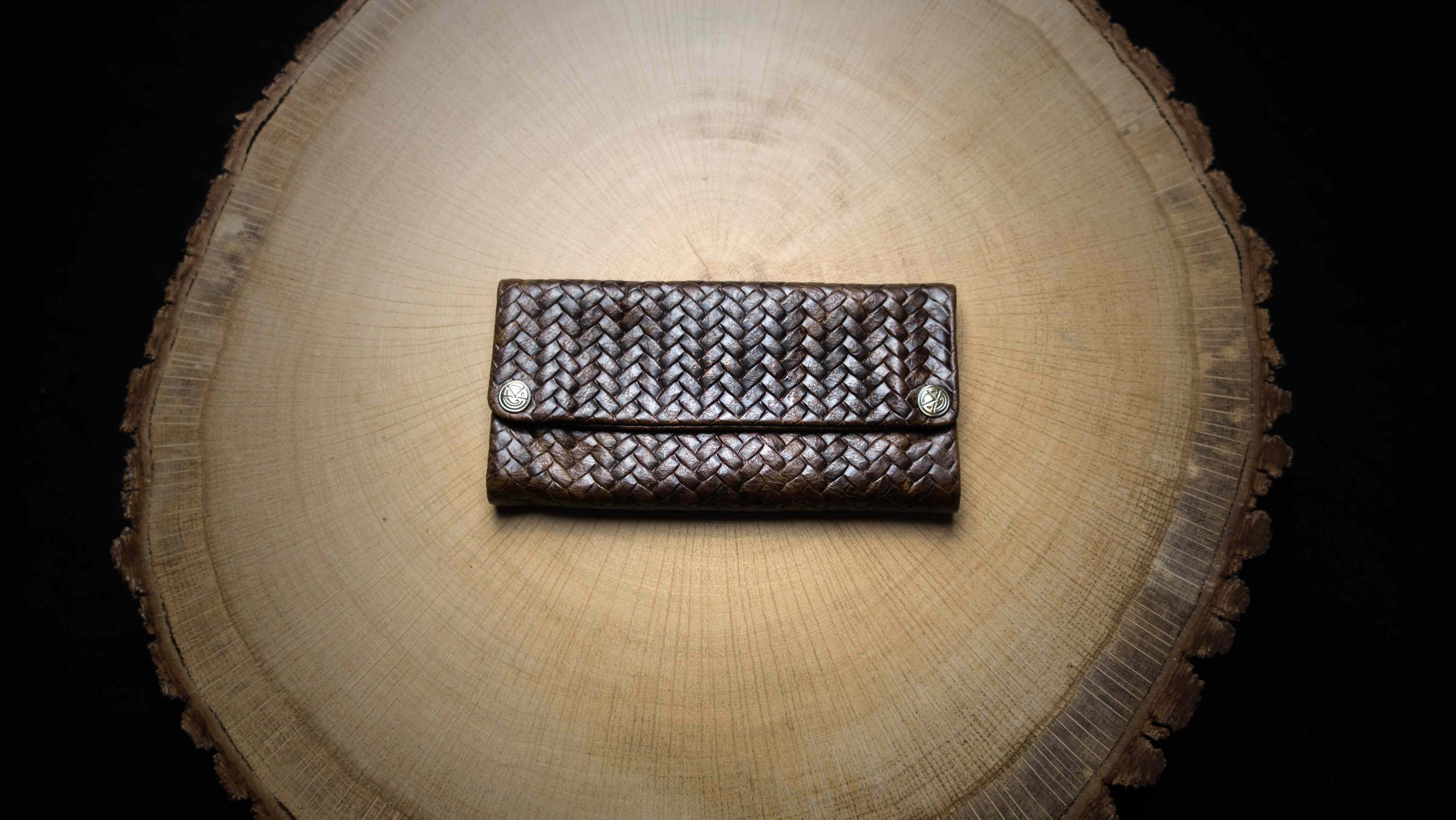 TABAKTASCHE TP22 WOVEN HAVANNA