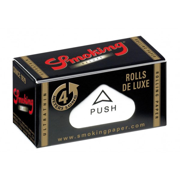3 x Smoking Black De Luxe Rolls 