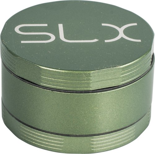 SLX GRINDER NO STICKY LEAF GREEN 50MM