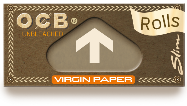3 x OCB Slim Virgin Rolls Unbleached