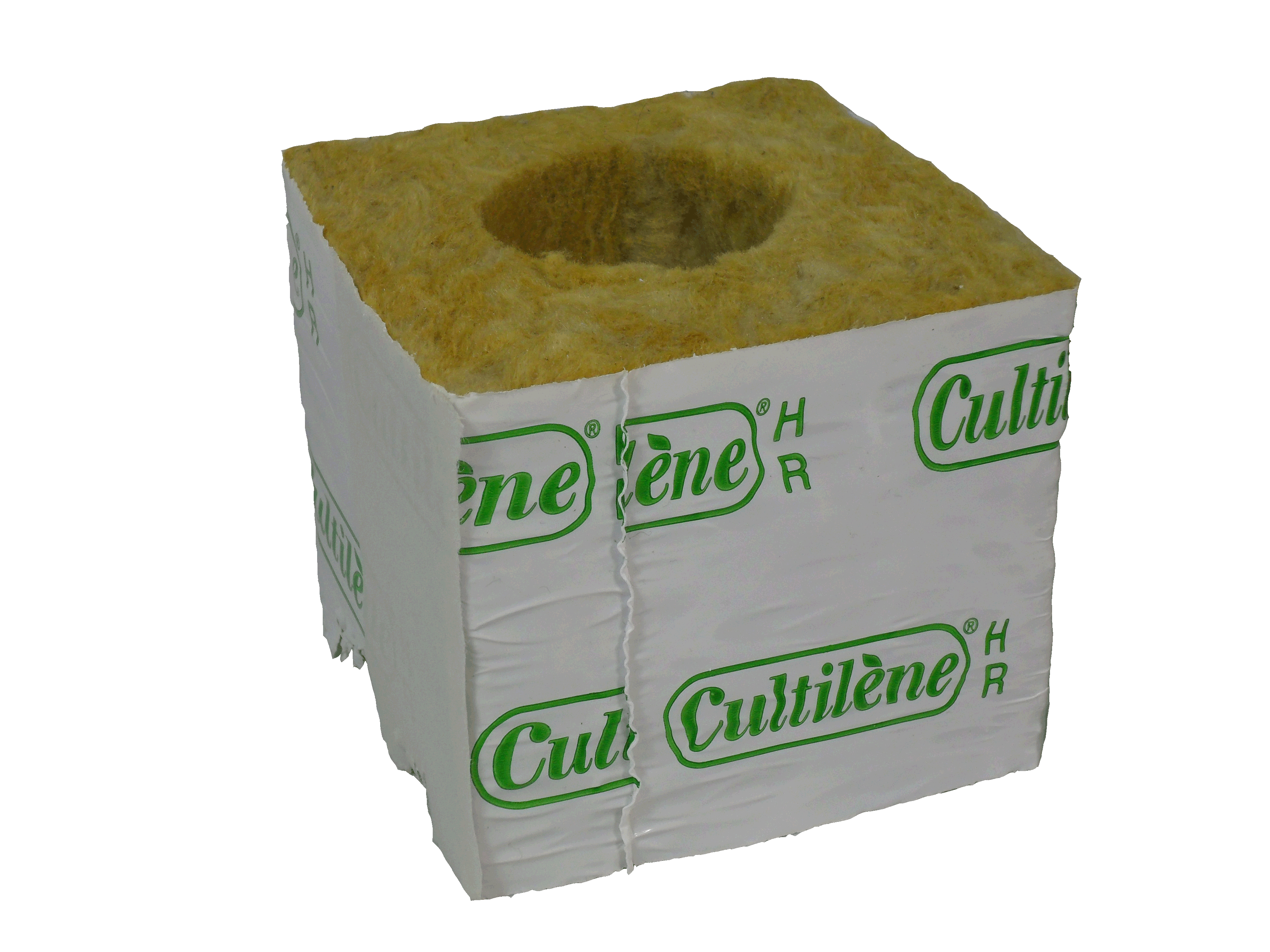Grodan Startblock Box 7,5 x 7,5 x 6,5 cm / Loch 38mm / 384 Stk.